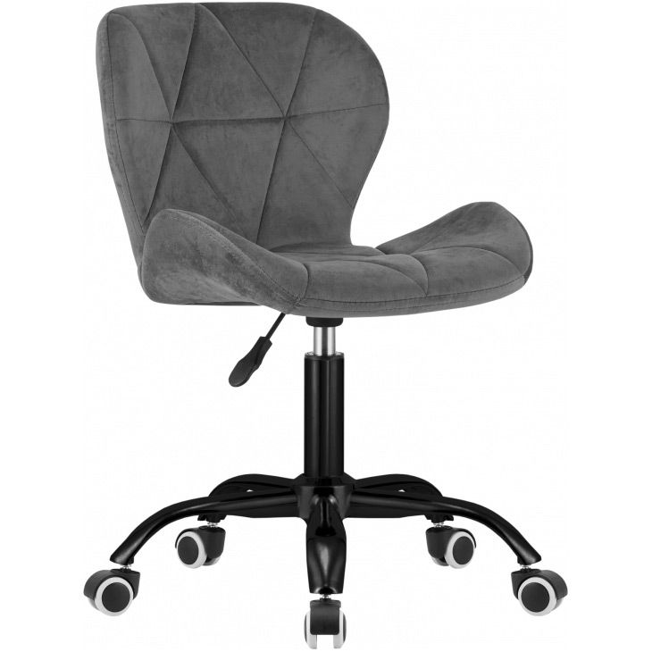 Офісне крісло GT Racer B-30 Velvet Dark Gray