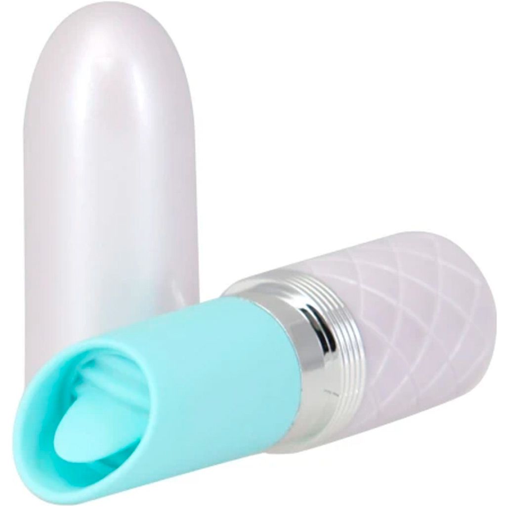 

Вібратор Pillow Talk Lusty Luxurious Flickering Massager Teal (SO7752)