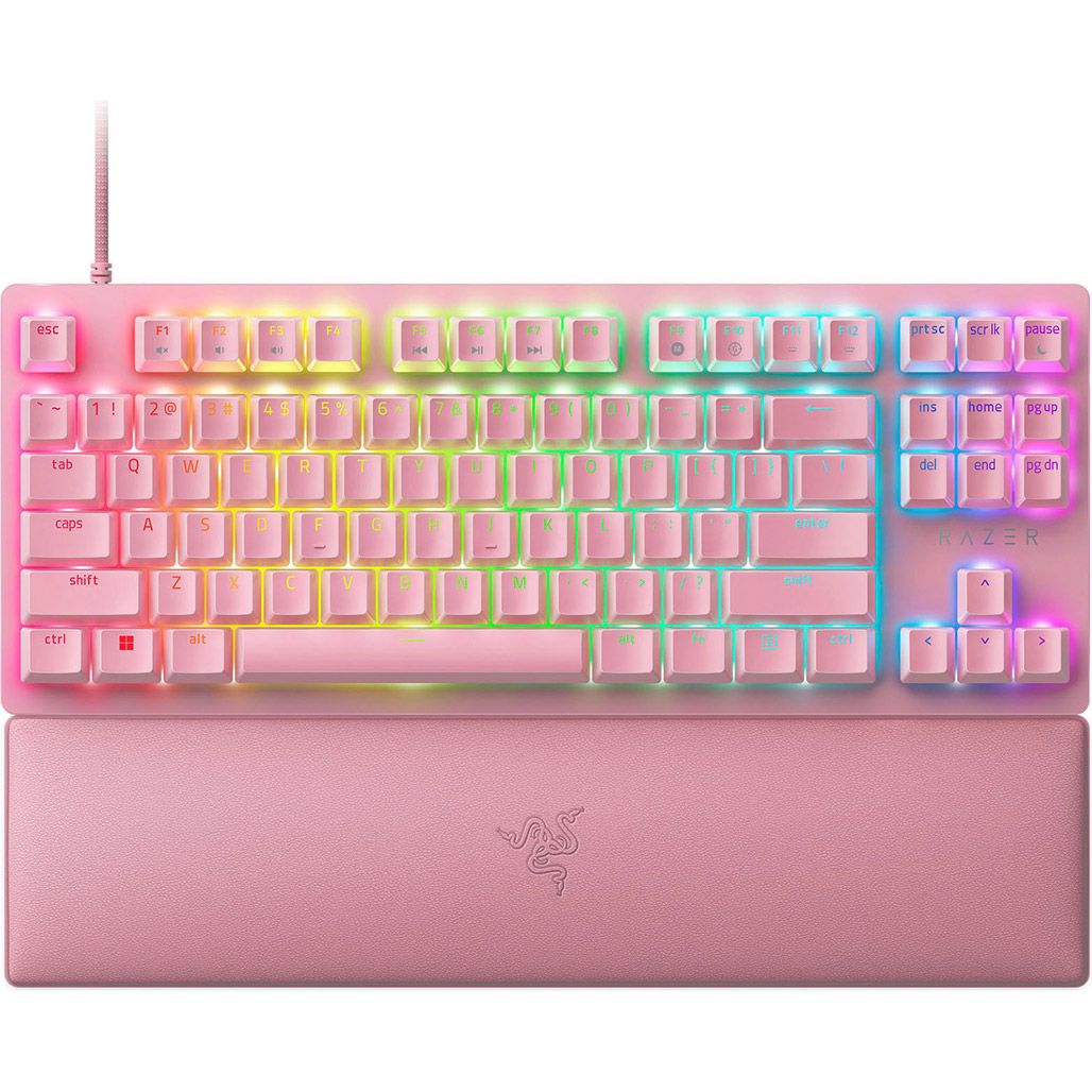 

Клавіатура Razer Huntsman V2 Tenkeyless Red Switch Quartz (RZ03-03942000-R3M1)