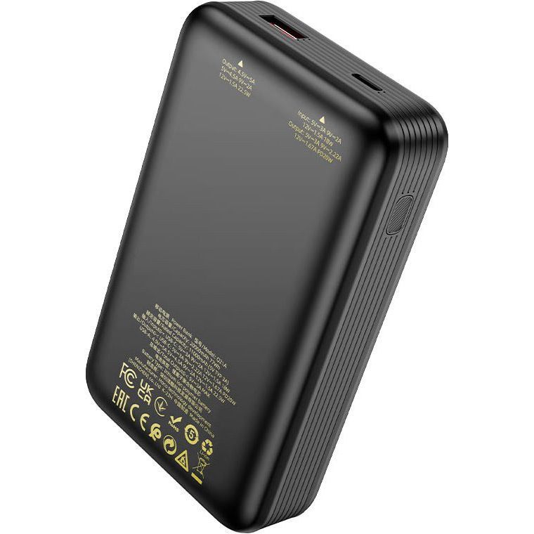 Зовнішній акумулятор Hoco Q21A Great 20000mAh 22.5W Black 