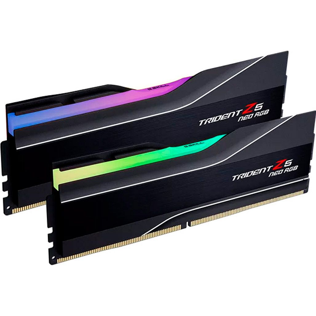 

Модуль пам'яті DDR5 G.Skill Trident Z5 Neo RGB 2x16GB 6000MHz (F5-6000J3038F16GX2-TZ5NR)