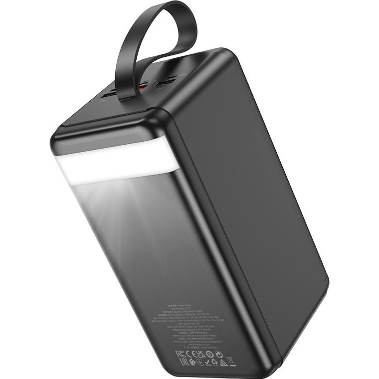 Зовнішній акумулятор Hoco J123D Element 90000mAh 22.5W Black (612104)