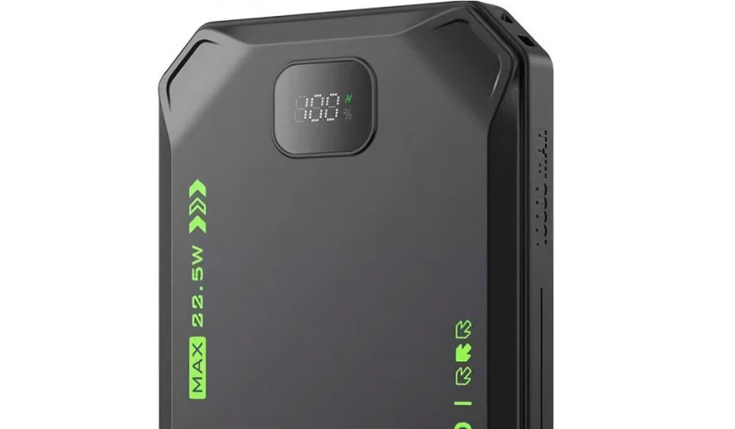 Зовнішній акумулятор Blueo Ape Legend MiniX Power Bank 10000mAh Black