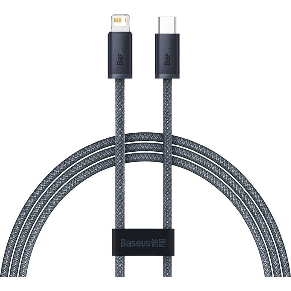 

Кабель Baseus Dynamic Series USB-C to Lightning 1m 20W Slate Grey (CALD000016)