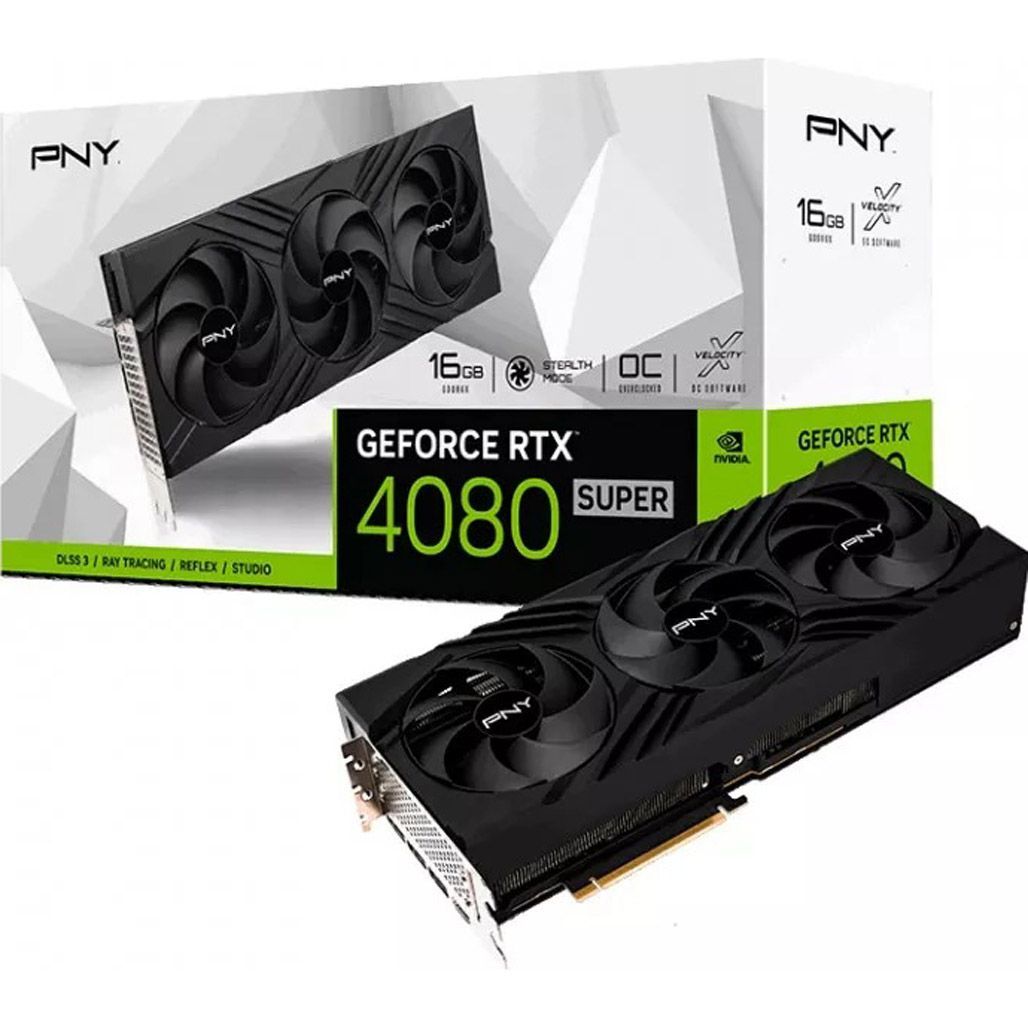 

Відеокарта PNY GeForce RTX 4080 SUPER 16GB VERTO (VCG4080S16TFXPB1-O)