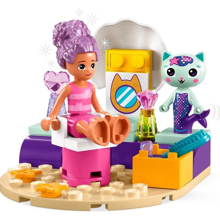 Конструктор LEGO Gabby`s Dollhouse Корабель і спа Ґаббі та Нявки (10786)