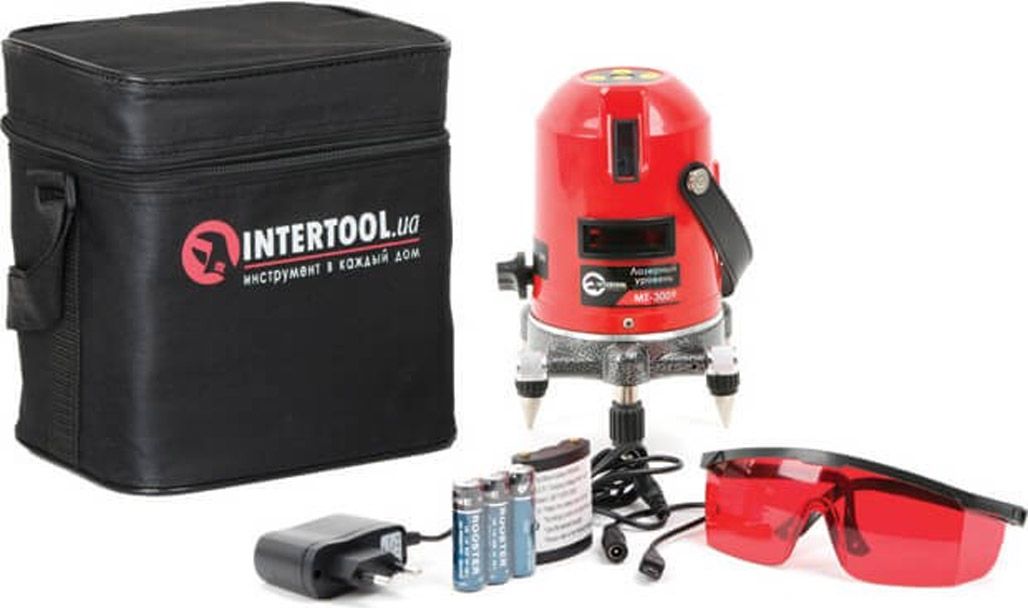 Лазерний нівелір Intertool MT-3009
