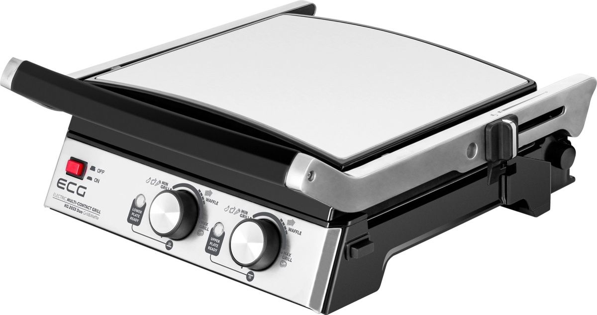 Электрогриль ECG KG 2033 Duo Grill & Waffle [80335] 