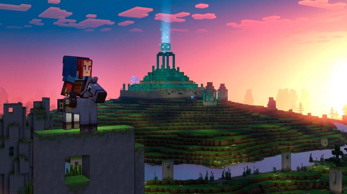 Игра Minecraft Legends Deluxe Edition для PS4 (RU) [84288] 
