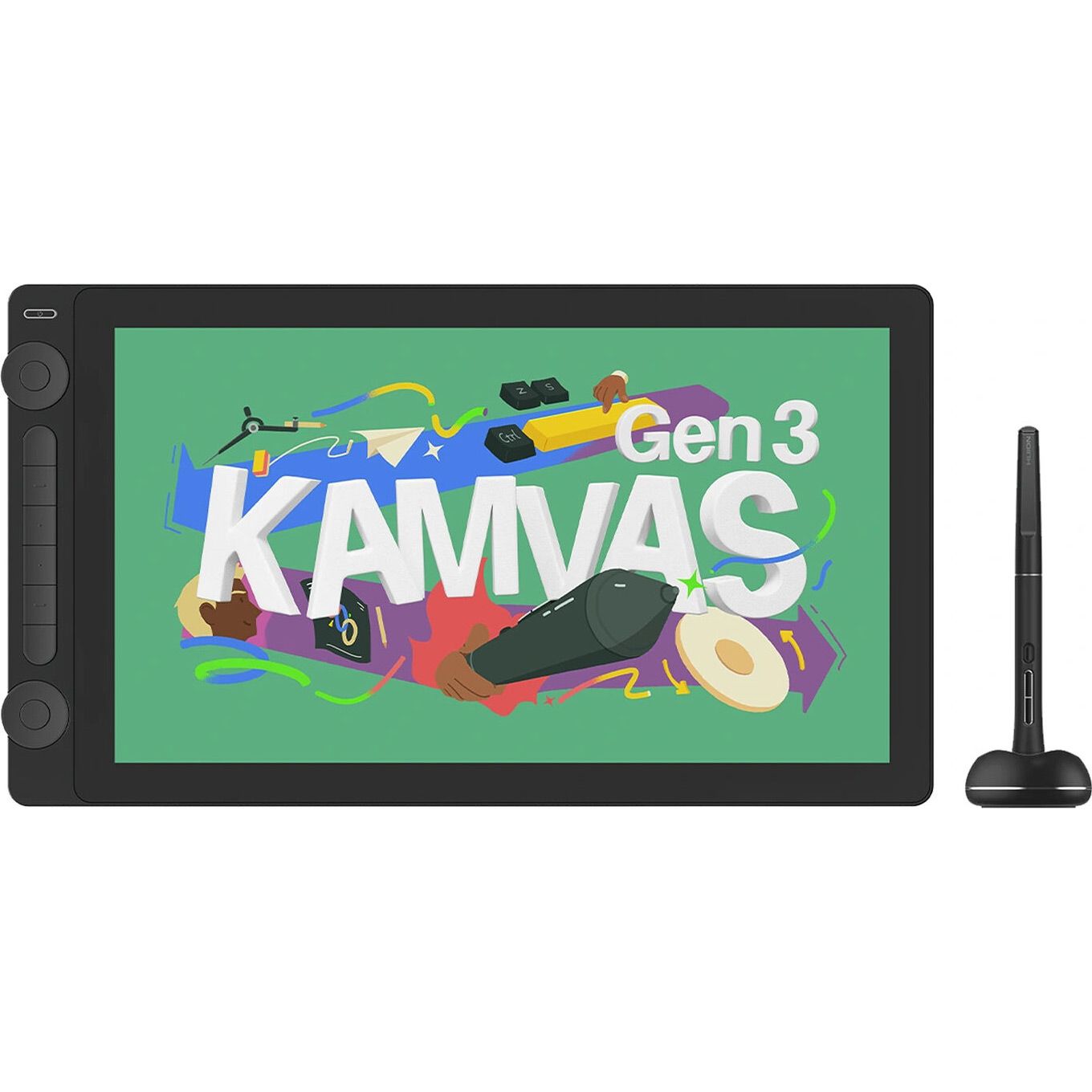 

Графический монитор Huion Kamvas 16 Gen 3 Black (GS1563)