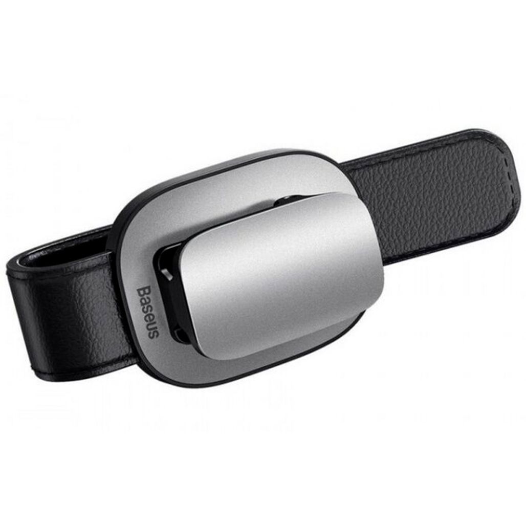 

Автодержатель для очков Baseus Platinum Vehicle eyewear clip Silver (ACYJN-B0S) [60313]