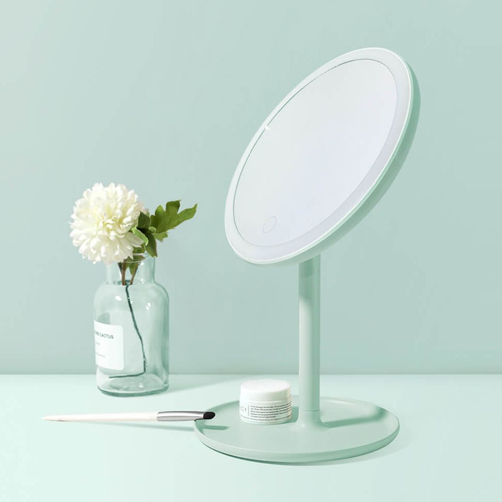 Дзеркало для макіяжу Xiaomi DOCO Pro LED Makeup Mirror Green (M002)