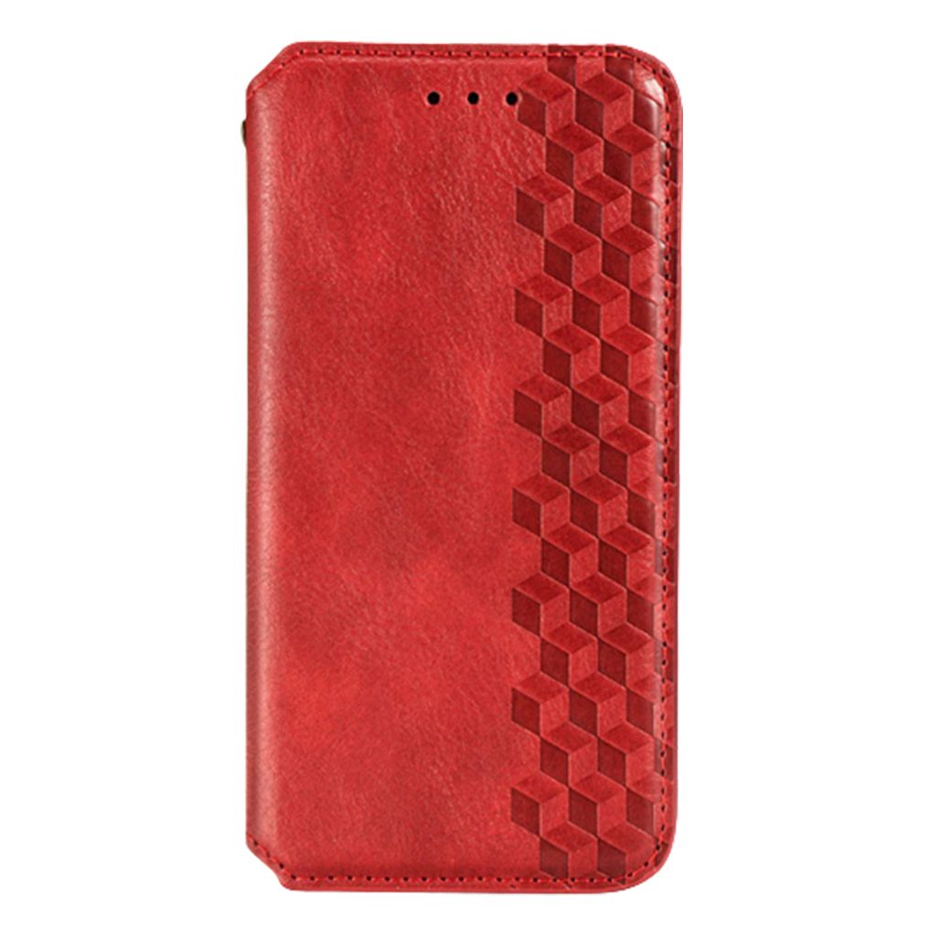 

Чехол-книжка GETMAN Cubic Cover Case для Xiaomi Redmi 9A / 9AT (Red)