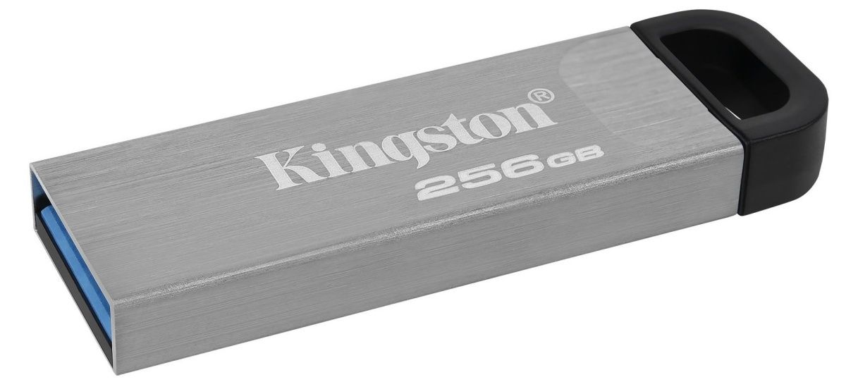 USB флеш-накопитель Kingston USB 256Gb DT Kyson Silver/Black USB 3.2 (DTKN/256GB) [69969] 