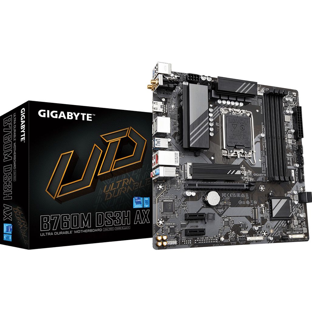 

Материнська плата Gigabyte B760M DS3H AX
