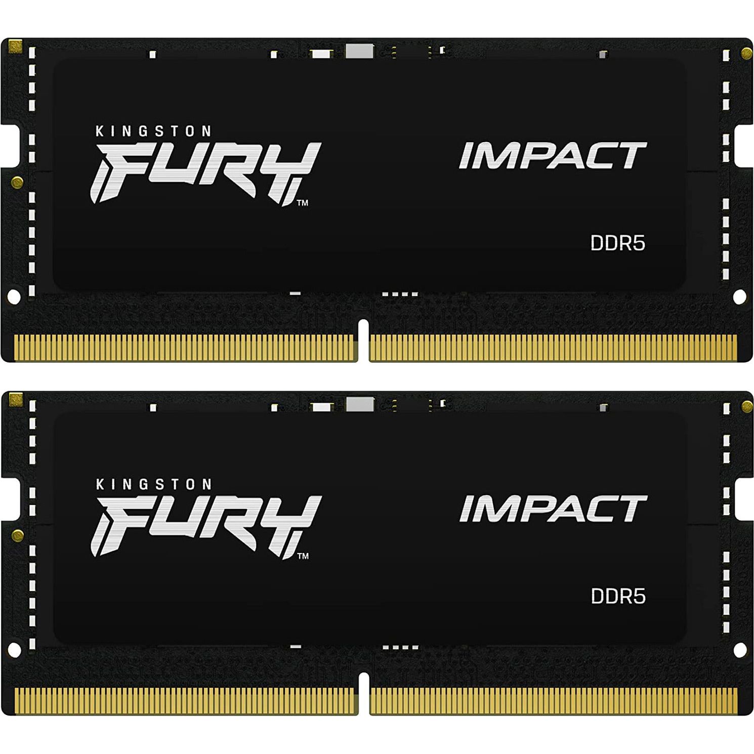 

Модуль пам'яті DDR5 Kingston FURY Impact 2x32GB 5600MHz (KF556S40IBK2-64)