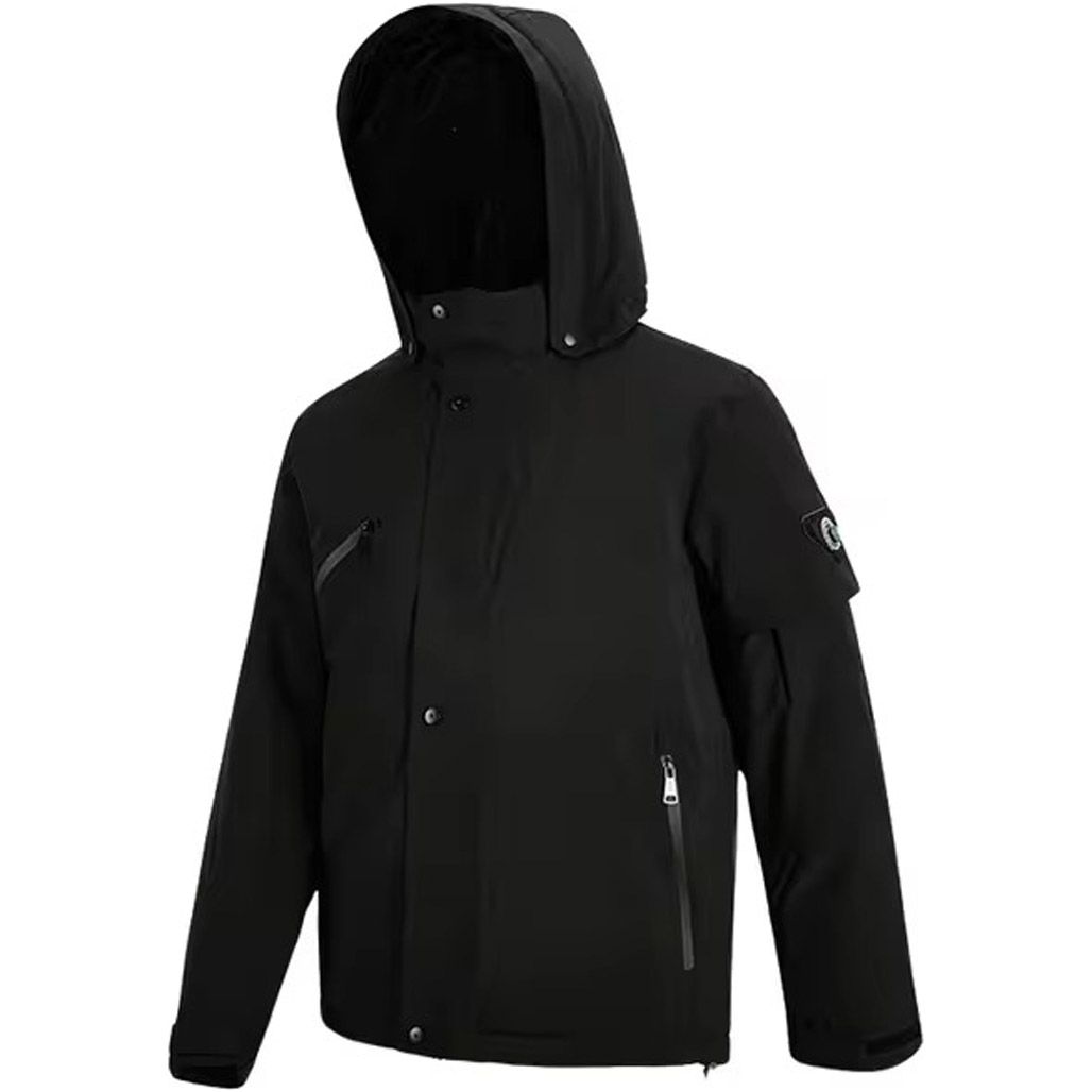 

Термокуртка Ninetygo Windproof Anti-Drilling Hooded Down Jacket Size L Black (6941413233019)