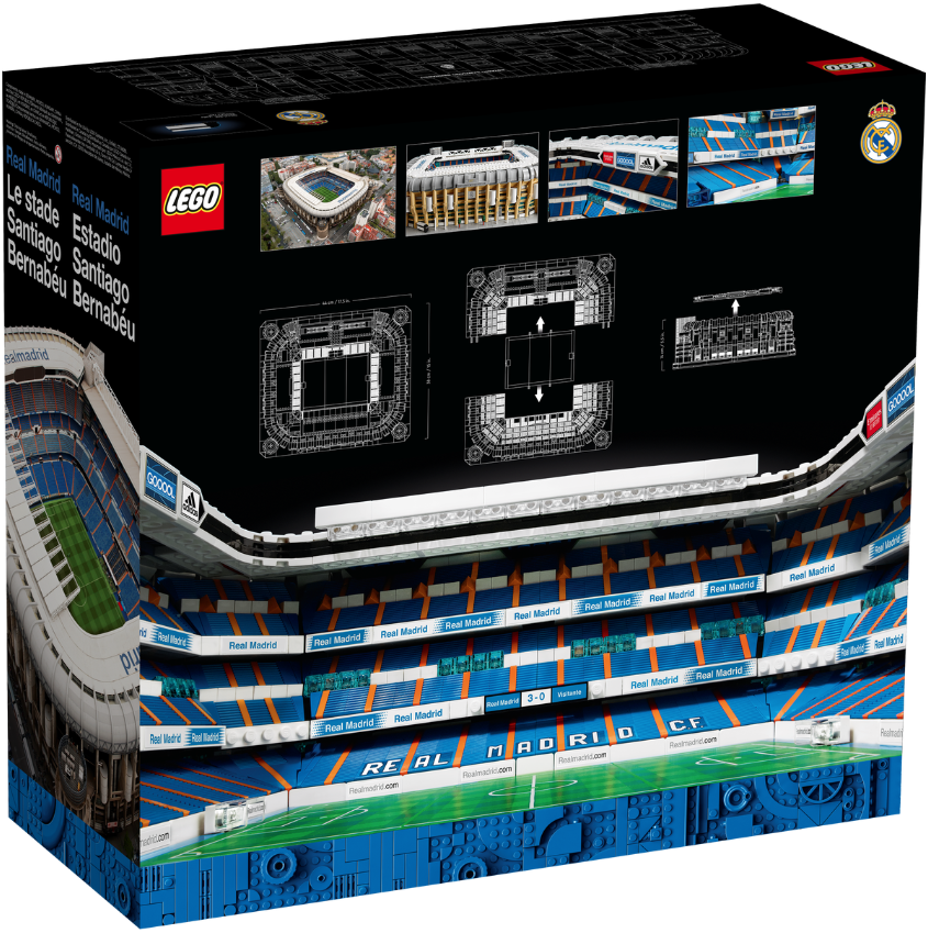 Конструктор LEGO Real Madrid - Santiago Bernabeu Stadium (10299) 