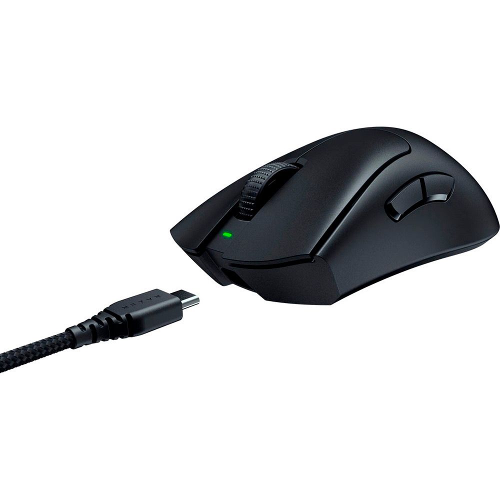 Миша Razer DeathAdder V3 Pro w/HyperPolling Wireless Dongle Black (RZ01-04630300-R3WL)