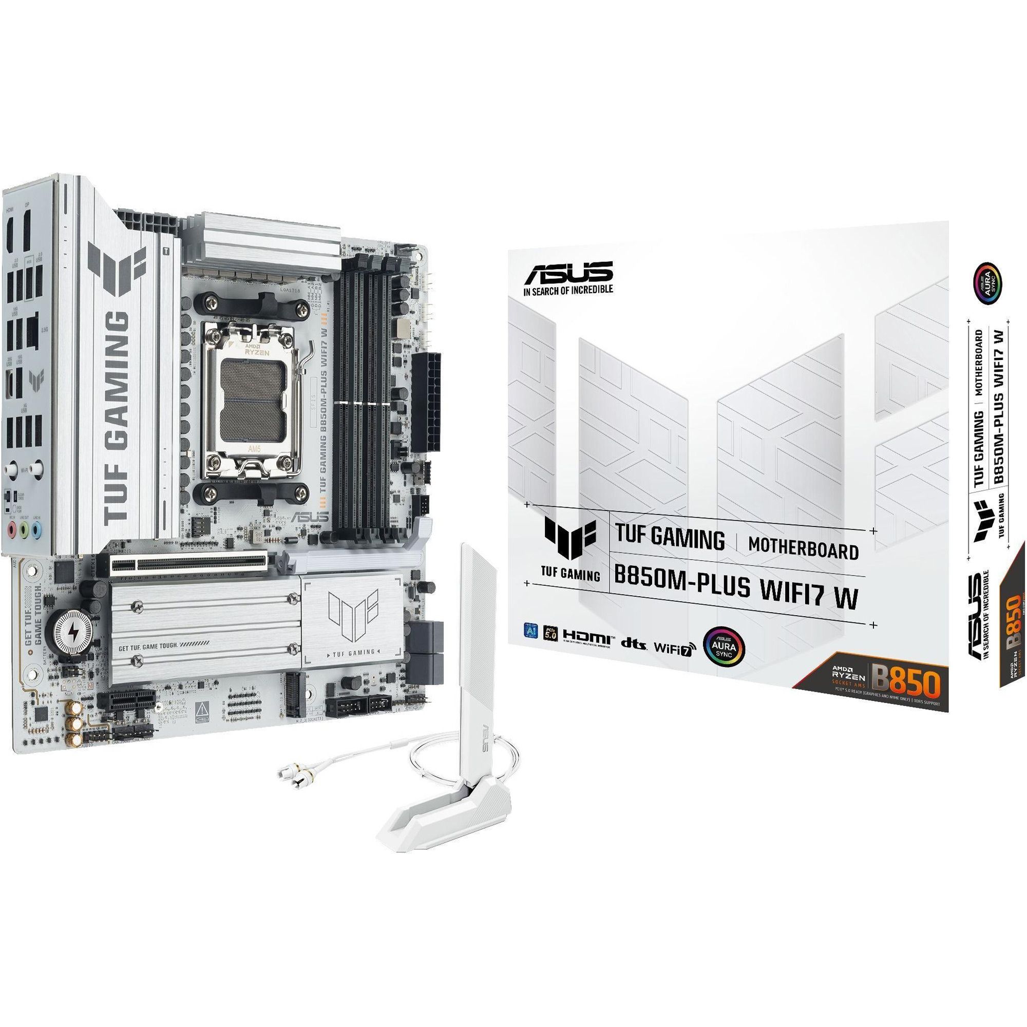 

Материнская плата Asus TUF Gaming B850M-PLUS WIFI7 W (90MB1MD0-M0EAY0)