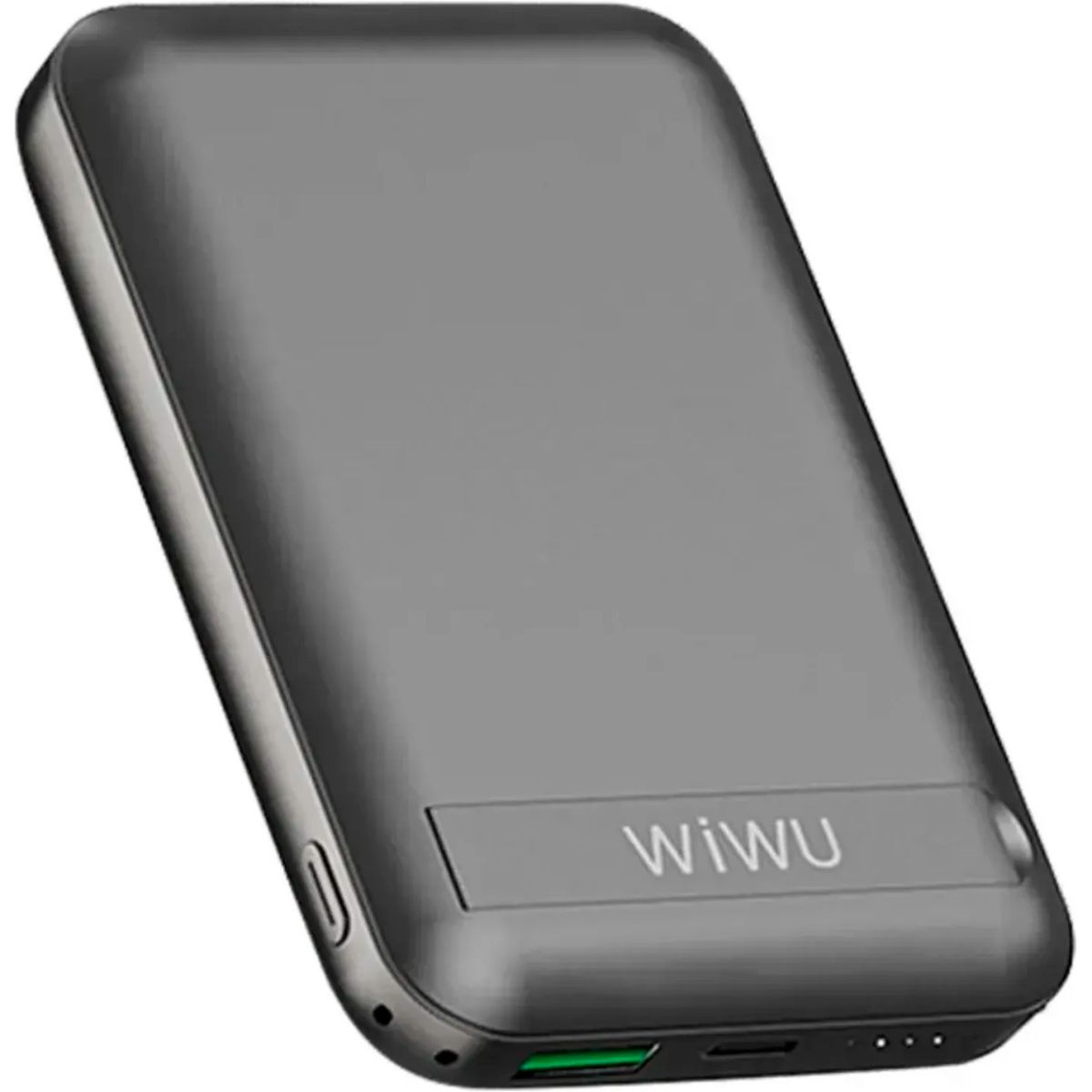 Зовнішній акумулятор WiWU Snap Cube Magnetic Wireless Charger 10000mAh Black 