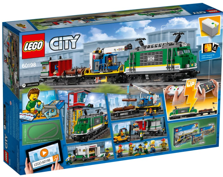 Конструктор LEGO City Вантажний поїзд (60198)