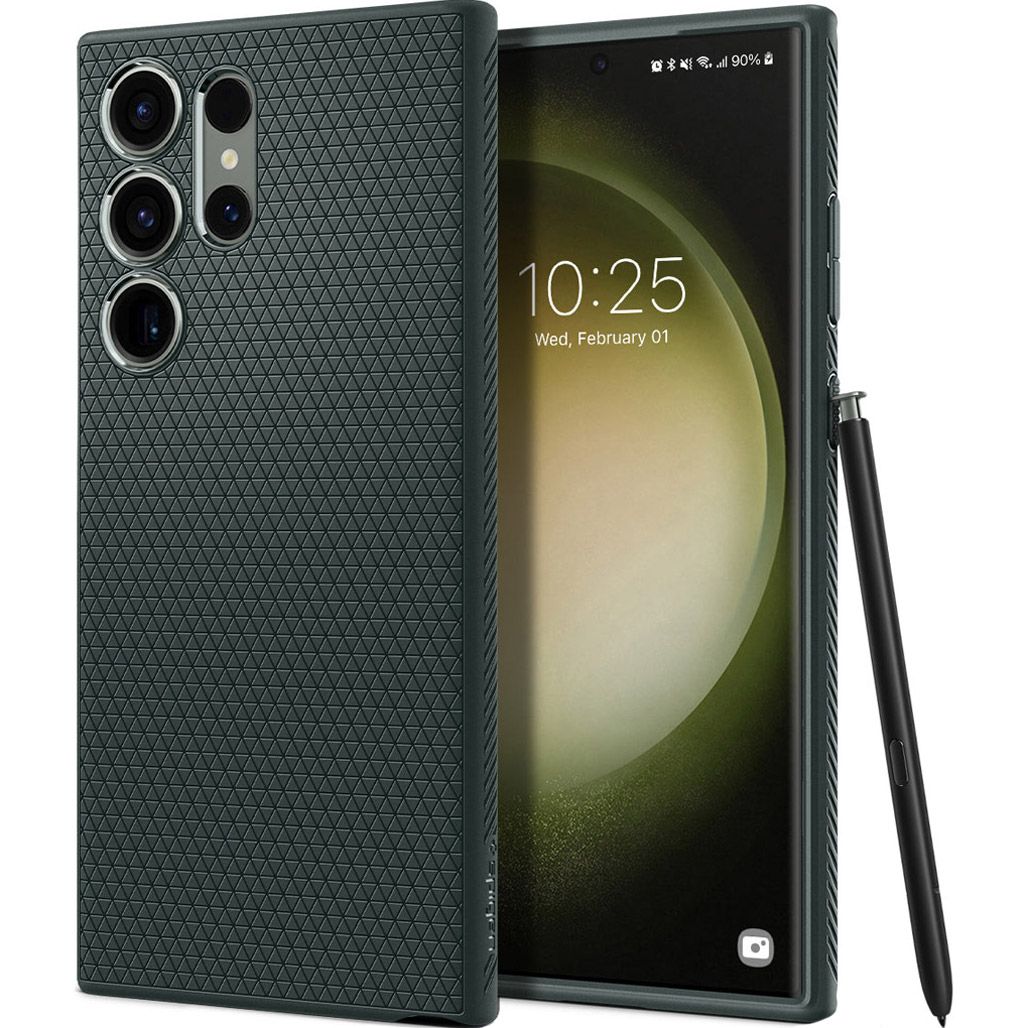 

Чохол Spigen Liquid Air для Samsung Galaxy S23 Ultra Matte Black (ACS05614)