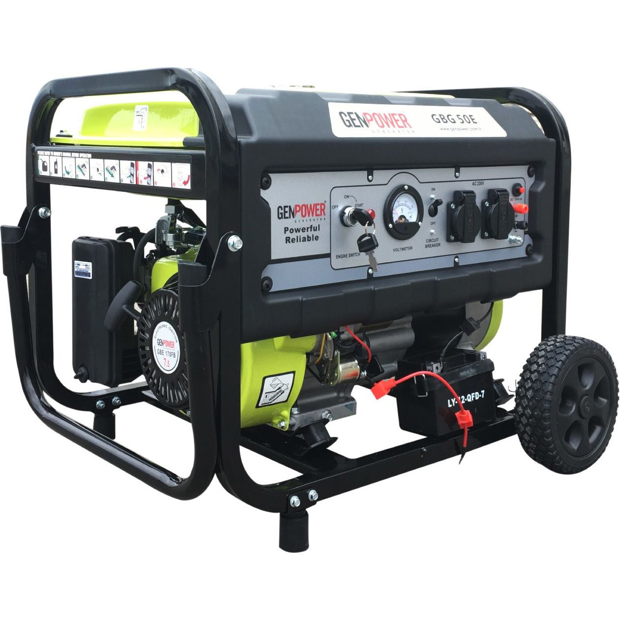 

Генератор бензиновый Genpower GBG 50E