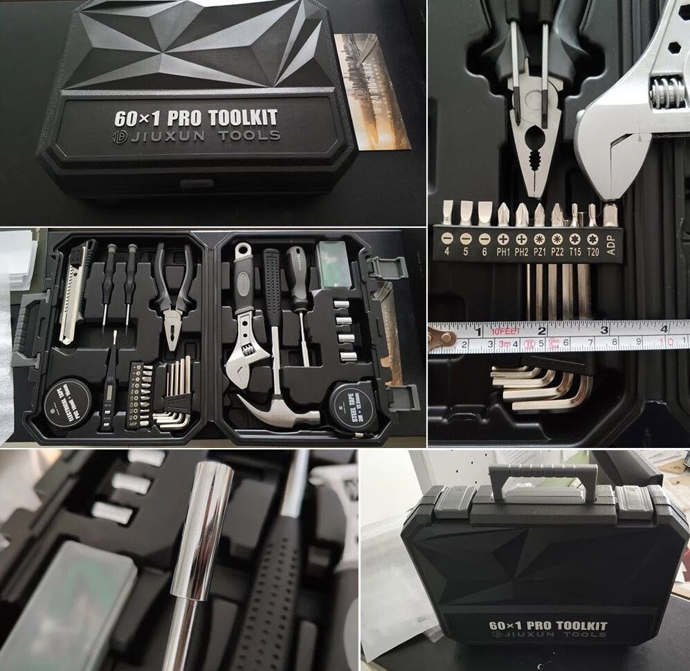 Набір інструментів Xiaomi Jiuxun Tools Toolbox Pro 60-in-1