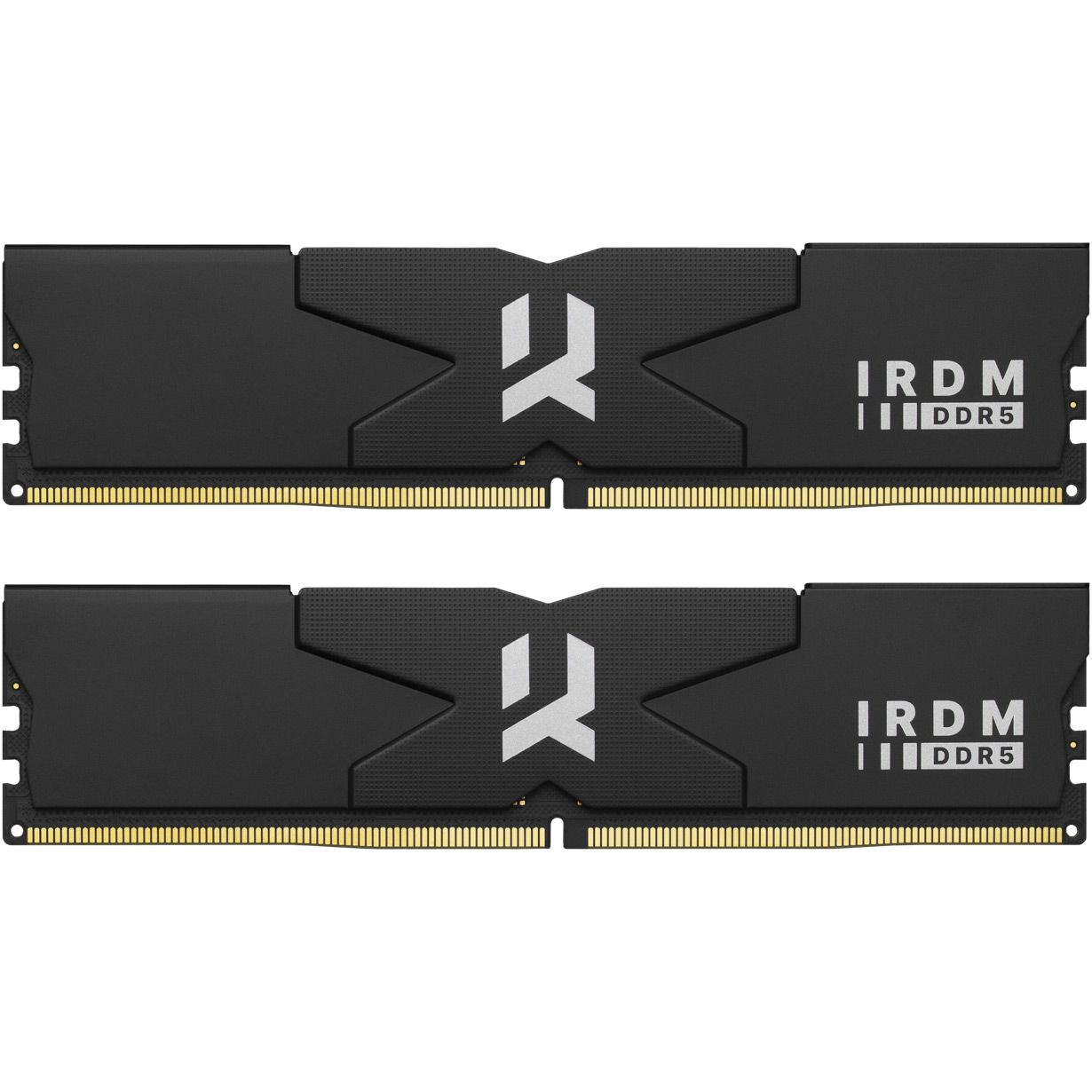 

Модуль памяти DDR5 Goodram IRDM 64GB (2x32GB) 6400MHz Black (IR-6400D564L32/64GDC)