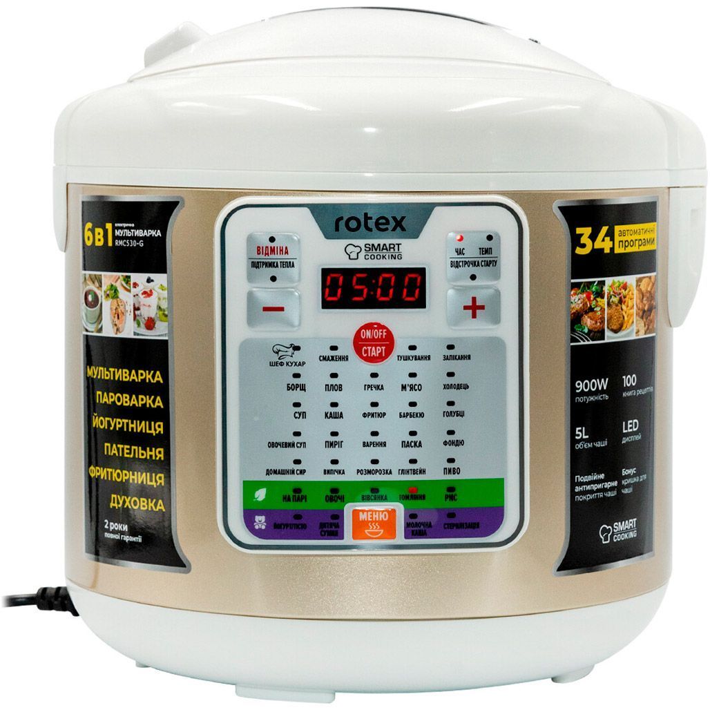 

Мультиварка Rotex RMC530-G