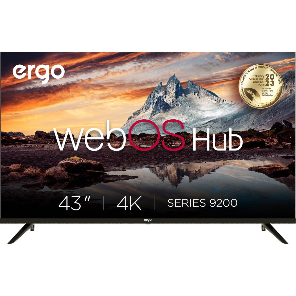 

Телевізор Ergo WUS9200 43" LED 4К (43WUS9200)