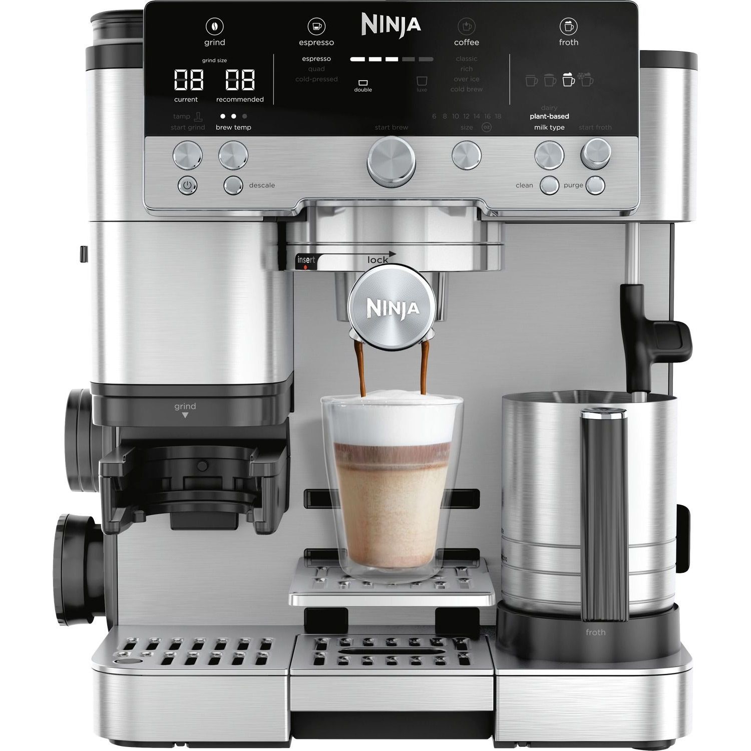 

Кофеварка рожковая Ninja Luxe Cafe Essential ES601EU
