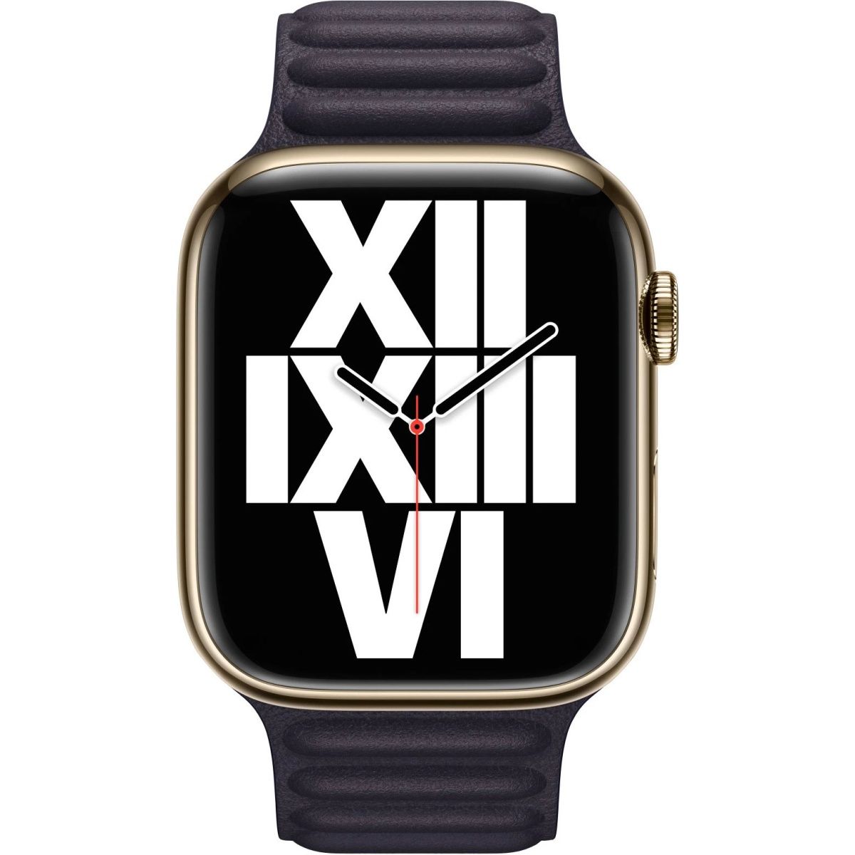 Ремінець Apple Leather Link для Apple Watch 38/40/41mm S/M Ink (MP833)