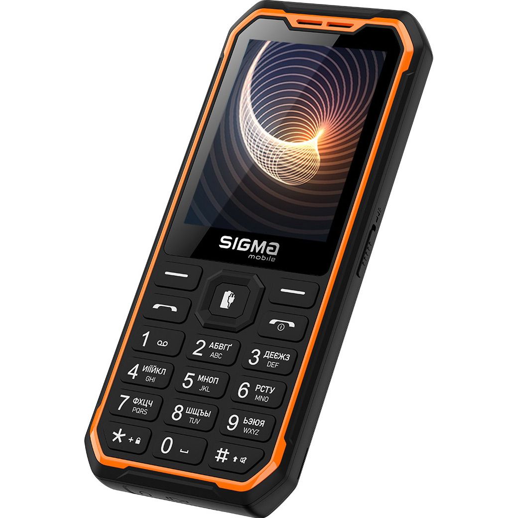 Мобільний телефон Sigma mobile X-style 310 Force Type-C Black/Orange UA-UCRF