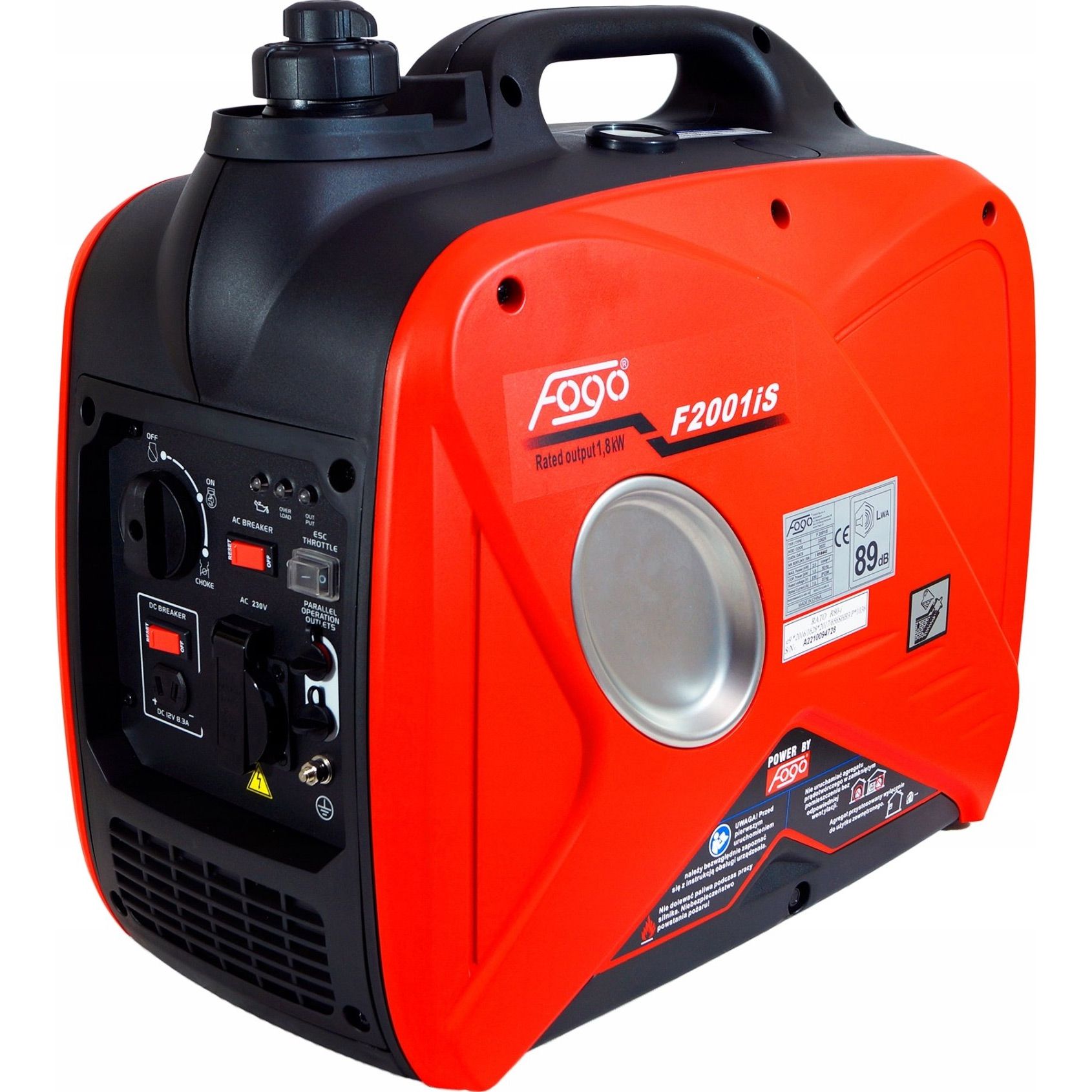 

Инверторный бензиновый генератор Fogo F2001iS EU