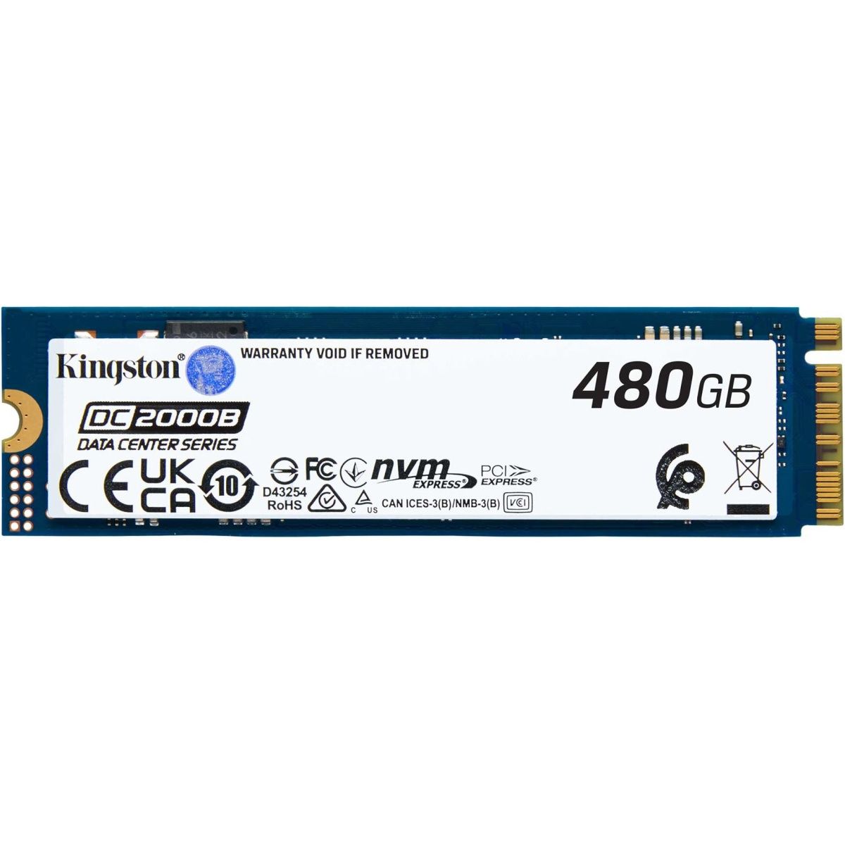 

SSD накопитель Kingston DC2000B 480GB (SEDC2000BM8/480G)