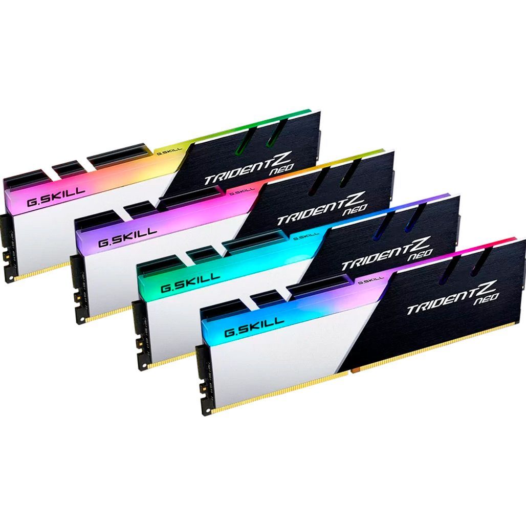 

Модуль пам'яті DDR4 G.Skill Trident Z Neo 4x8GB 3600MHz (F4-3600C16Q-32GTZNC)
