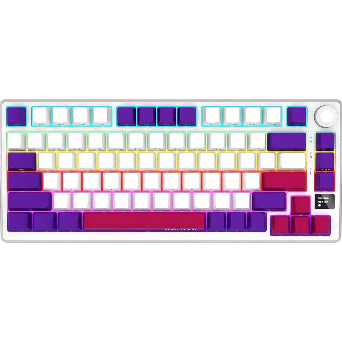 

Клавіатура Lorgar KBP7075W Pro White (LRG-KBP7075W-WH-US)