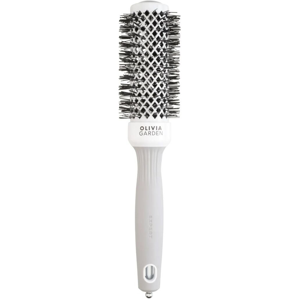 Термобраш Olivia Garden Expert Blowout Shine 35mm White&Grey (OGID2004)