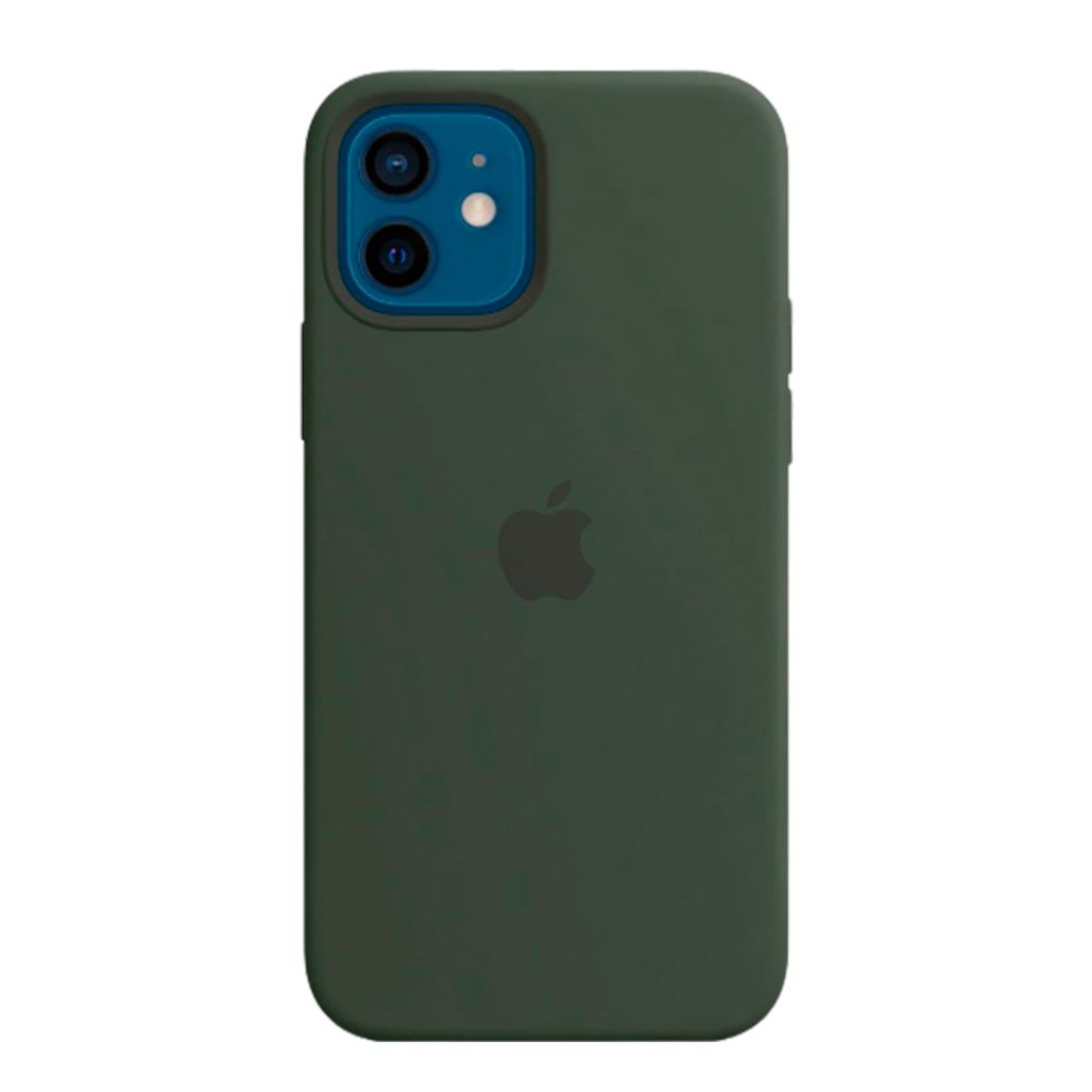 

Чехол Silicone Case для Apple iPhone 12/12 Pro (Pine Green) АА