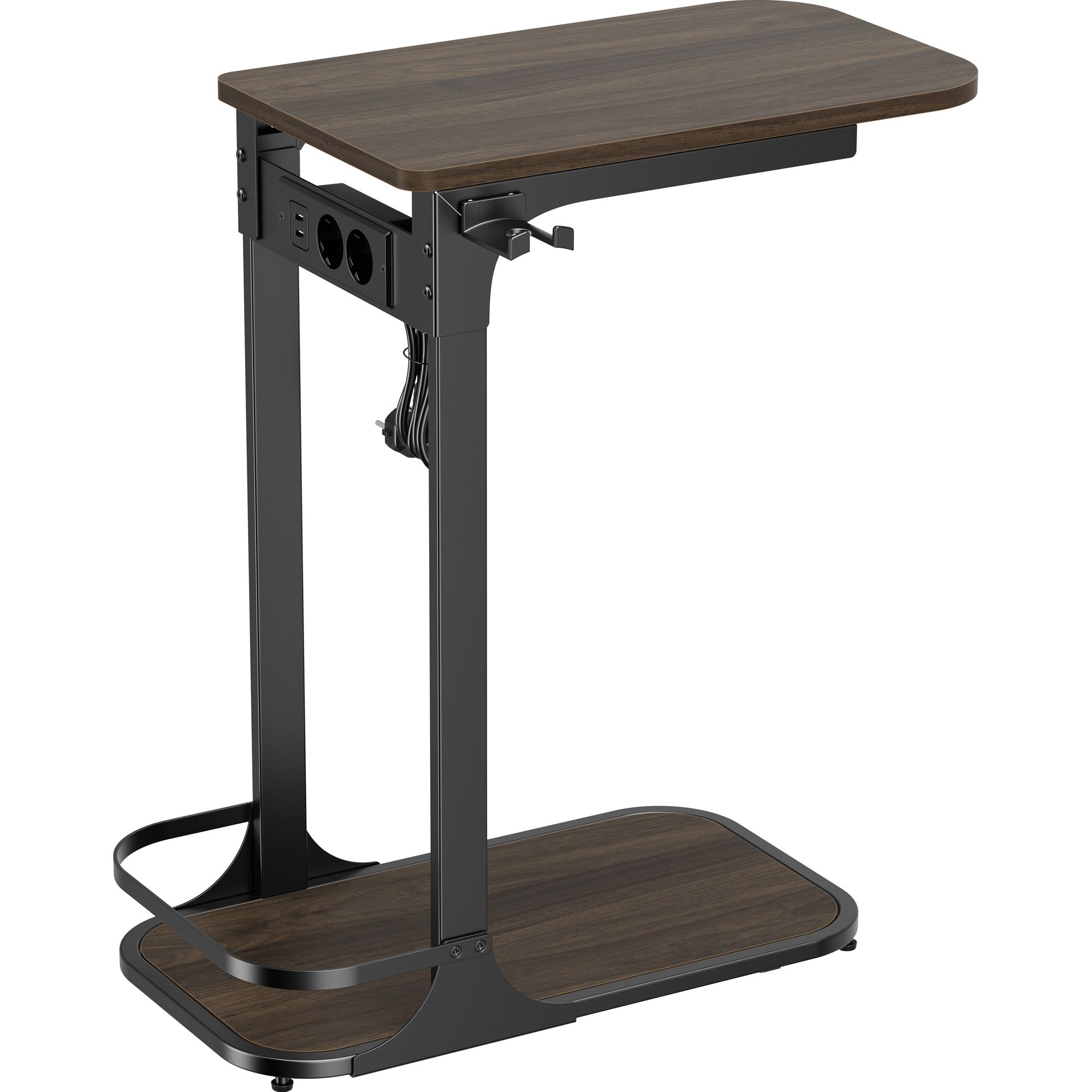 

Приставний комп'ютерний стіл OfficePro SD185DW Dark Wood Black