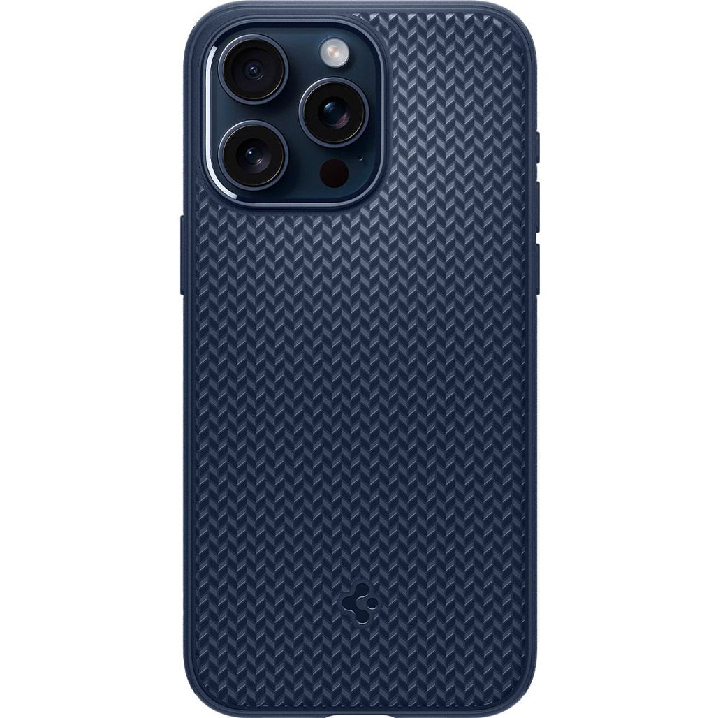 

Чехол Spigen Mag Armor MagFit with MagSafe для Apple iPhone 15 Pro Max Matte Navy Blue (ACS06598)
