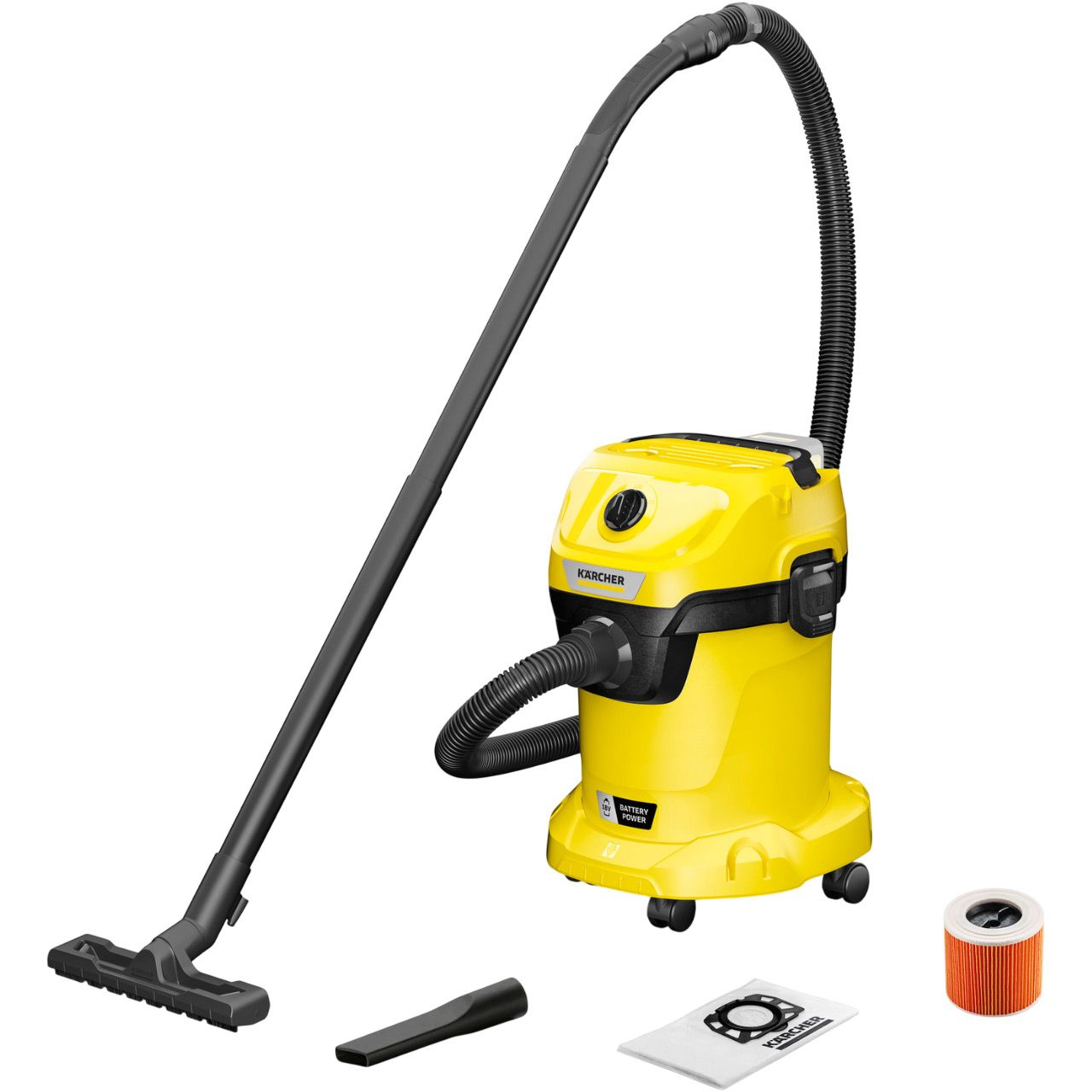 

Пилосос промисловий Karcher WD 3-18 (1.628-550.0)