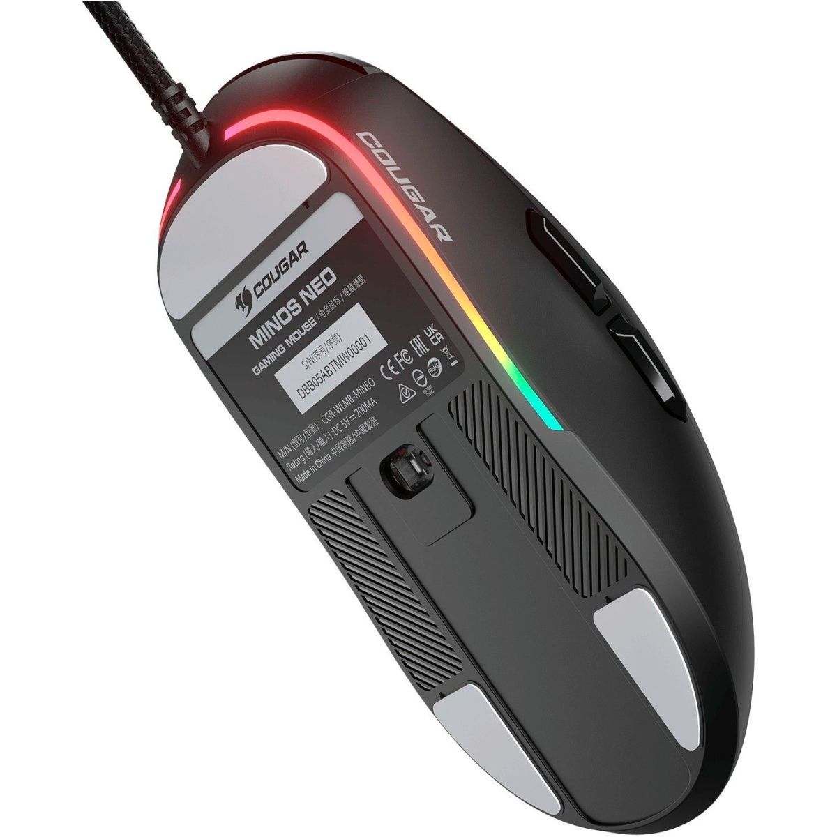 Миша Cougar Minos Neo Black