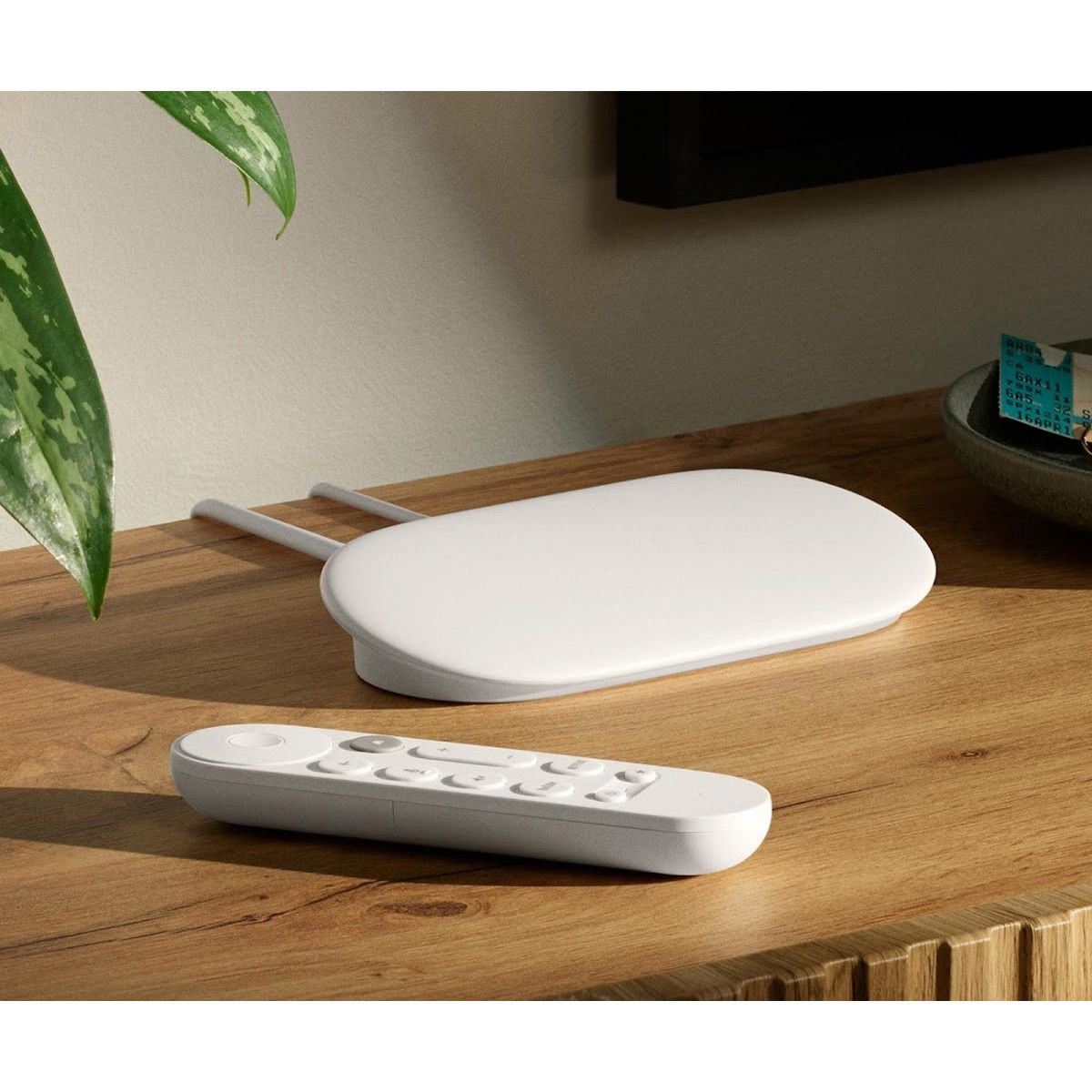 Медіаплеєр Google TV Streamer 4K Porcelain