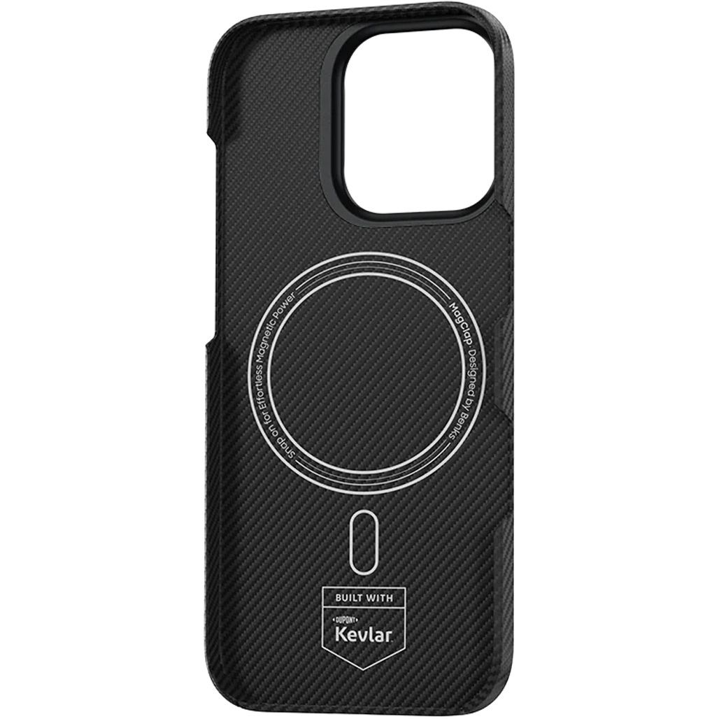 Чохол Benks ArmorAir Kevlar Case 600D MagSafe для Apple iPhone 16 Pro Max Black (6948005904968) 