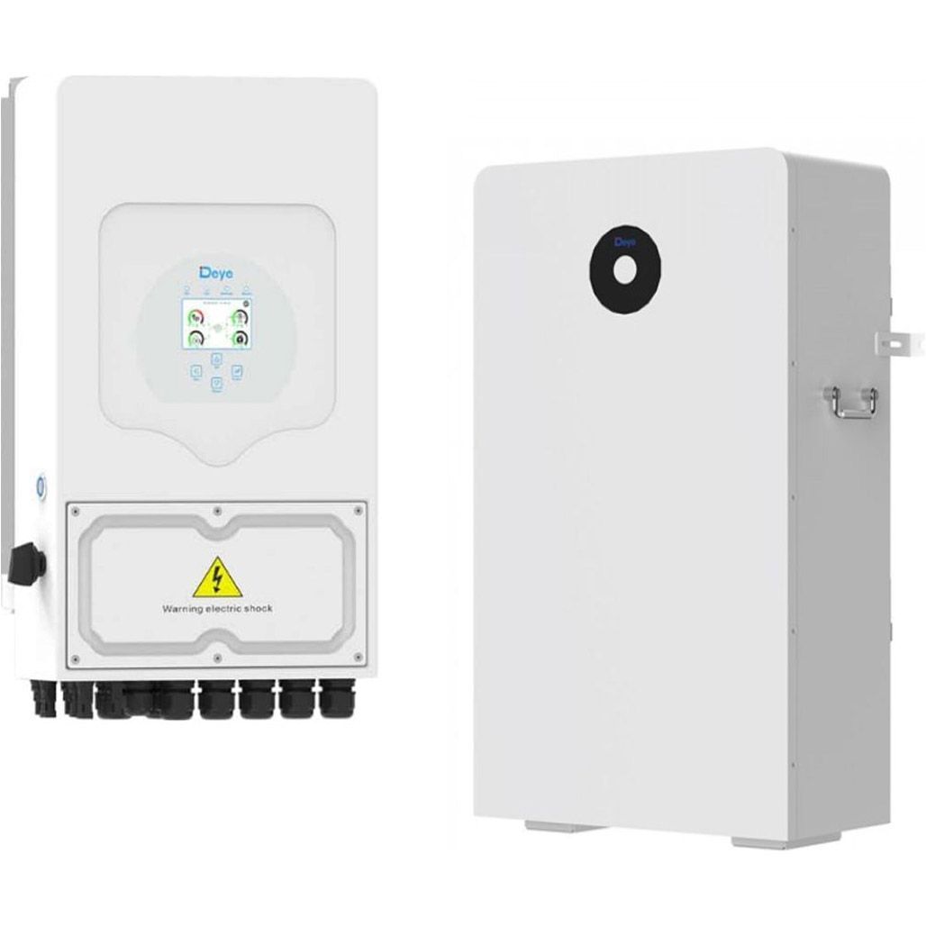 

Система хранения энергии Deye SUN-8K-SG05 8kW + АКБ RW-F16 16kWh (51.2V/314Ah/16076Wh)