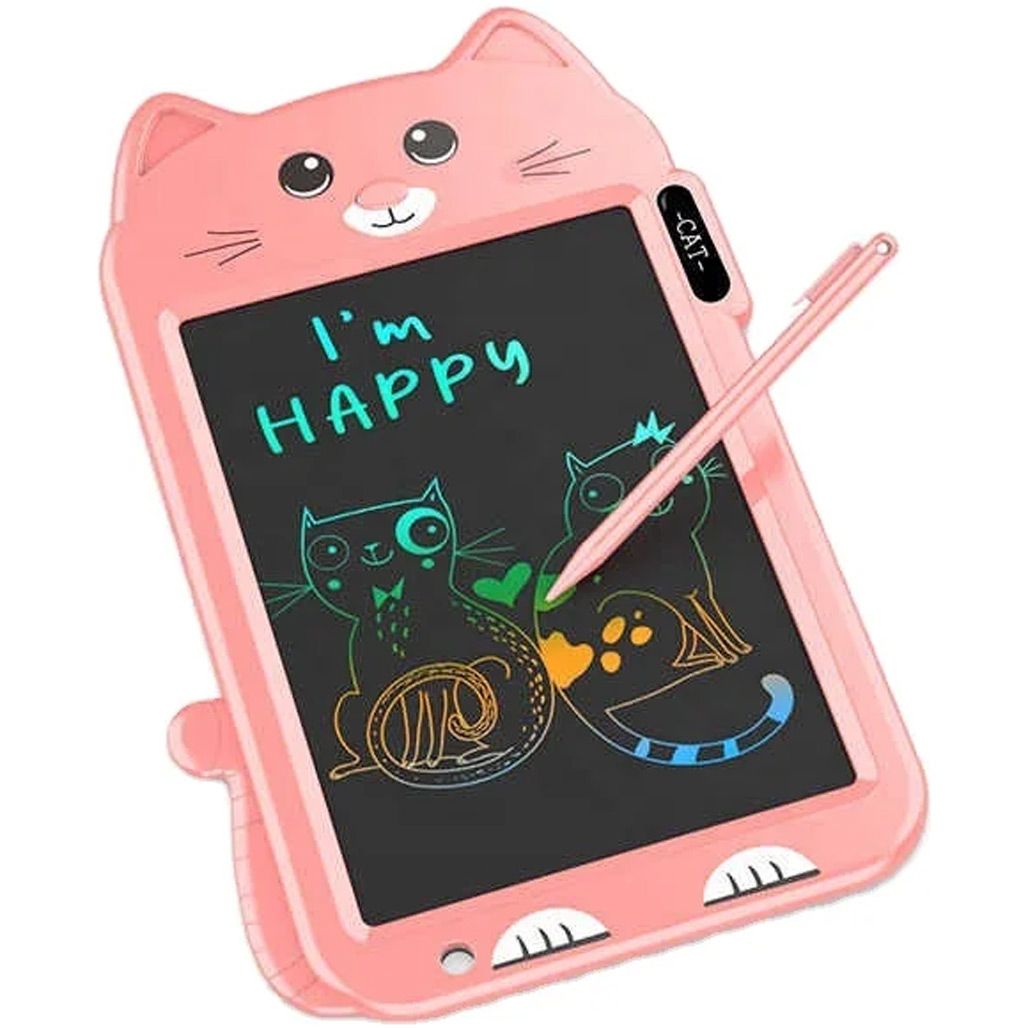Планшет для малювання DK Kids Pad 8.8` Color Transparent Cat Pink фото 3