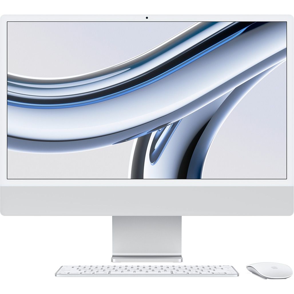 

Моноблок Apple iMac 24` M3 10GPU 512GB Silver (MQRK3) 2023